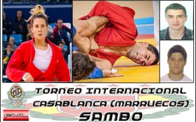 4 deportistas madrileños participarán en el TORNEO INTERNACIONAL CASABLANCA DE SAMBO