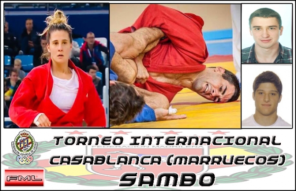 4 deportistas madrileños participarán en el TORNEO INTERNACIONAL CASABLANCA DE SAMBO