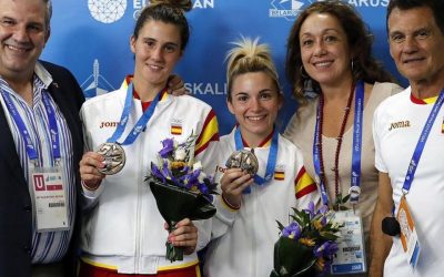 YAIZA JIMÉNEZ e IRENE DÍAZ medallas de bronce