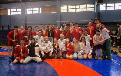 En el Cto de Madrid de Sambo Deportivo y Combat Sambo 2026 nuestra Escuela Deportiva Manuel Jiménez se ha coronado como CAMPEONES